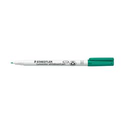 Staedtler Lumocolor 301 Whiteboard Marker Bullet Green Box 10