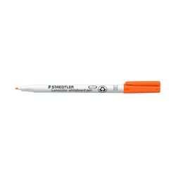 Staedtler Lumocolor 301 Whiteboard Marker Bullet Orange Box 10