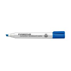 Staedtler Lumocolor 351B Whiteboard Marker Chisel Blue - Sold Each (10 per box)