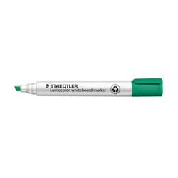 Staedtler Lumocolor 351B Whiteboard Marker Chisel Green - Sold Each (10 per box)