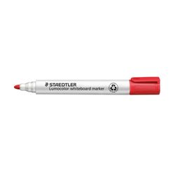 Staedtler Lumocolor 351 Whiteboard Marker Bullet Red - Sold Each (10 per box)