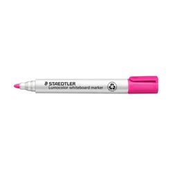 Staedtler Lumocolor 351 Whiteboard Marker Bullet Pink - Sold Each (10 per box)