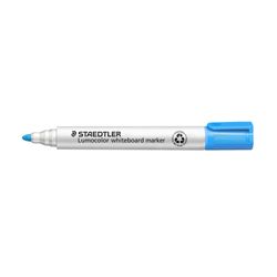 Staedtler Lumocolor 351 Whiteboard Marker Bullet Light Blue - Sold Each (10 per box)