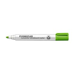 Staedtler Lumocolor 351 Whiteboard Marker Bullet Light Green - Sold Each (10 per box)