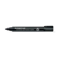 Staedtler 352 Permanent Marker Bullet Black - Sold Each (10 per Box)
