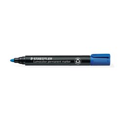 Staedtler 352 Permanent Marker Bullet Blue - Sold Each (10 per Box)