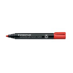 Staedtler 352 Permanent Marker Bullet Red - Sold Each (10 per Box)