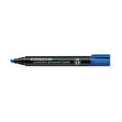 Staedtler 350 Permanent Marker Chisel Blue - Sold Each (10 per Box)