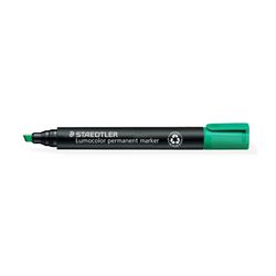 Staedtler 350 Permanent Marker Chisel Green - Sold Each (10 per Box)
