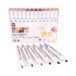 EC Friendship Colours Dual-Tip Markers Set 12