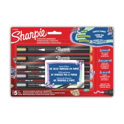 Sharpie Creative Acrylic Bullet Markers Earth Tones Pack 5