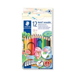 Staedtler Noris Erasable Coloured Pencils Assorted Box 12
