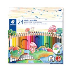 Staedtler Noris Erasable Coloured Pencils Assorted Box 24
