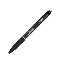 Sharpie S-Gel Retractable Pen 0.7mm Black Box 12