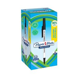 Paper Mate Kilometrico Ballpoint Pen Medium Black Box 50