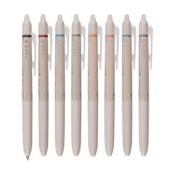 Pilot Frixion Waai Erasable Retractable Gel 0.5mm Assorted Wallet 8