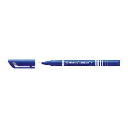 Stabilo 189 Sensor Pen Fineliner Blue Box 10