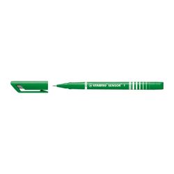 Stabilo 189 Sensor Pen Fineliner Green Box 10