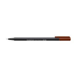 Staedtler Triplus 334 Fineliner Pen Brown Box 10