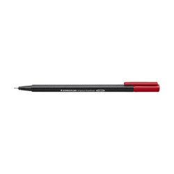 Staedtler Triplus 334 Fineliner Pen Carmine Red Box 10