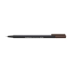 Staedtler Triplus 334 Fineliner Pen Tobacco Brown Box 10