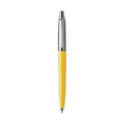 Parker Ballpoint Pen Jotter Originals Yellow Barrel Chrome Trim Blue Ink