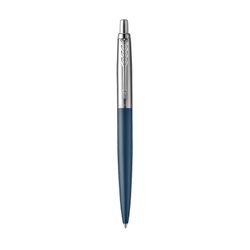 Parker Ballpoint Pen Jotter XL Matt Blue Barrel Chrome Trim Blue Ink