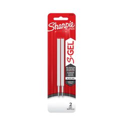 Sharpie S-Gel Pen Refill 0.7mm Black Pack 2