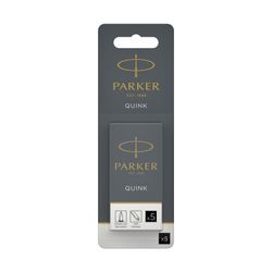 Parker Quink Permanent Black Ink Cartridge Pack of 5