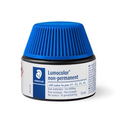 Staedtler Lumocolor Non-Permanent Refill Pot 487 15 Blue Each