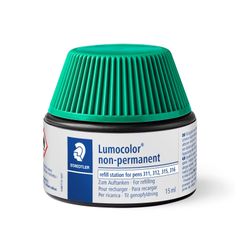 Staedtler Lumocolor Non-Permanent Refill Pot 487 15 Green Each