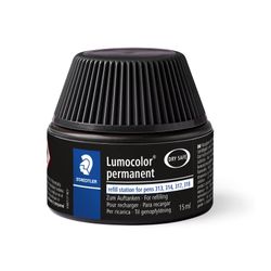 Staedtler Lumocolor Permanent Refill Pot 487 17 Black Each