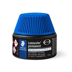 Staedtler Lumocolor Permanent Refill Pot 487 17 Blue Each