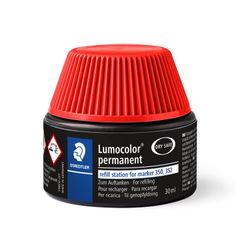 Staedtler Lumocolor Permanent Refill Pot 488 50 Red Each