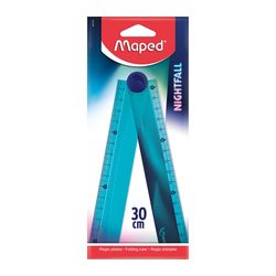 Maped Cosmic Ruler 30cm Foldable Assorted Designs