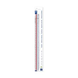 Staedtler Triangular Scale Ruler 30cm Din 1:20:25:331/3:50:75:100