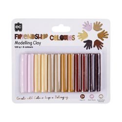 EC Modelling Clay 12 Pack Assorted Friendship Colours 120gm