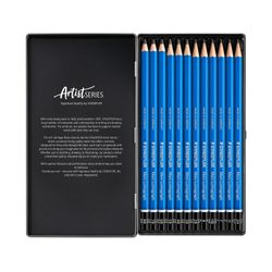 Staedtler Mars Lumograph Pencil 100 Assorted Degrees Tin 12