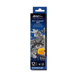 Staedtler Mars Lumgraph Pencils 100B 8B Box 12