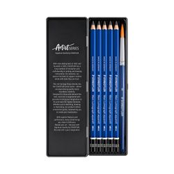 Staedtler Mars Lumograph Aquarell Pencils Assorted Set of 6