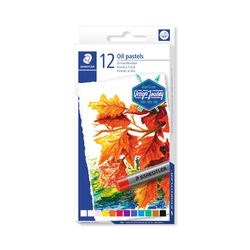 Staedtler Oil Pastels Assorted Colours Box 12