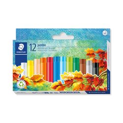 Staedtler Noris Club Jumbo Oil Pastels Assorted Colours Box 12