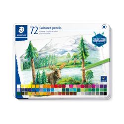 Staedtler Coloured Pencils Assorted Colours Tin 72