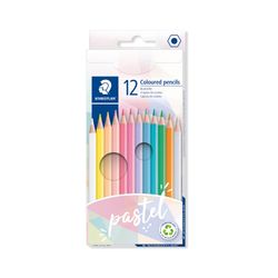 Staedtler Pastel Coloured Pencils Assorted Box 12