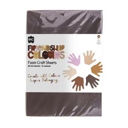 EC Friendship Colour Foam Sheets 30pcs