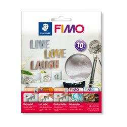 Fimo Modelling Clay Tools Metal Leaf Silver