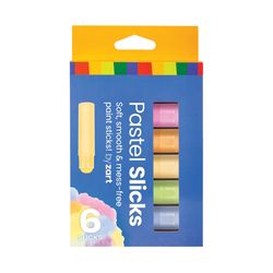 Zart Slicks Paint Sticks Pastel Pack 6
