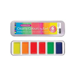 Creamy Colours Watercolour by Zart Fluorescent Set 6