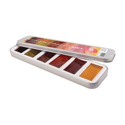 Zart Creamy Colours Watercolour Earth Tones Set 6