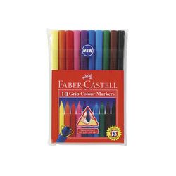Faber-Castell Colouring Markers 50-31046 Grip Triangular Assorted